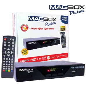 Magbox Pluton Kasalı HD Uydu Alıcısı TKGS li