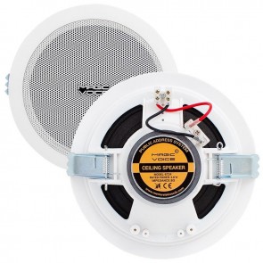 MAGICVOICE MV-6724 13 CM 6 WATT 8 OHM 5 BEYAZ TRAFOSUZ ALÇIPAN HOPARLÖR