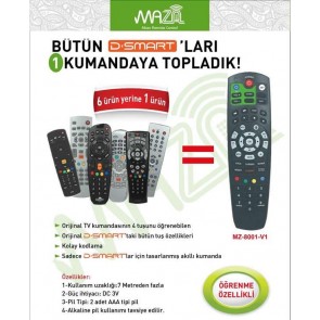 MAZA D-SMART+TV AKILLI KUMANDA