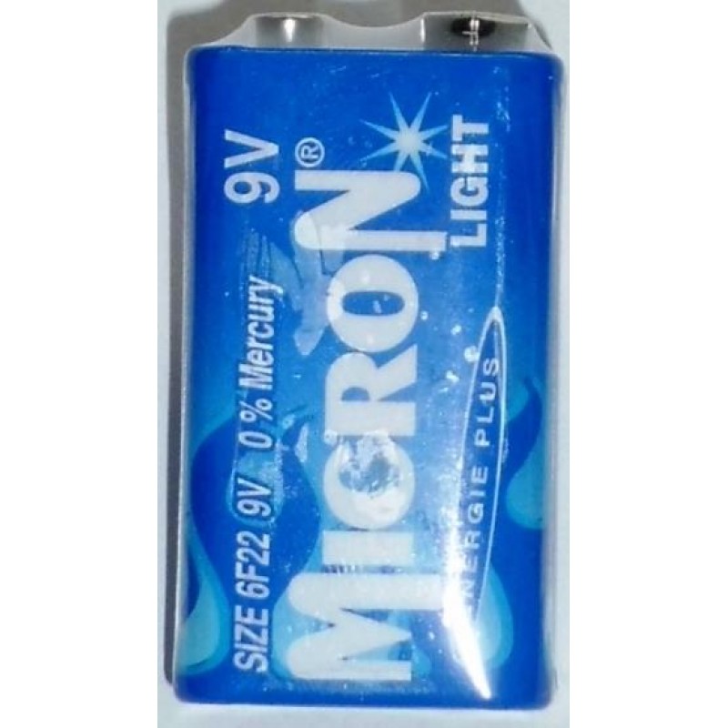 Micron 6F22 9 Volt Pil