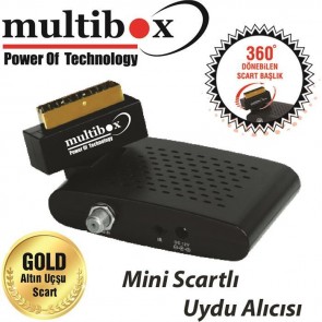 Multibox Mx-100 Scart Tipi Uydu Alıcısı Fta