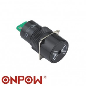 ONPOW 16MM BUZZER YUVARLAK 24V DC