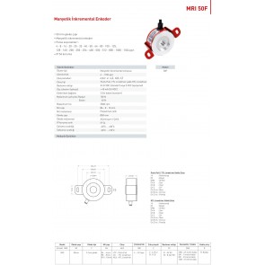 Opkon MRI 50F Manyetik İnkremental Enkoder