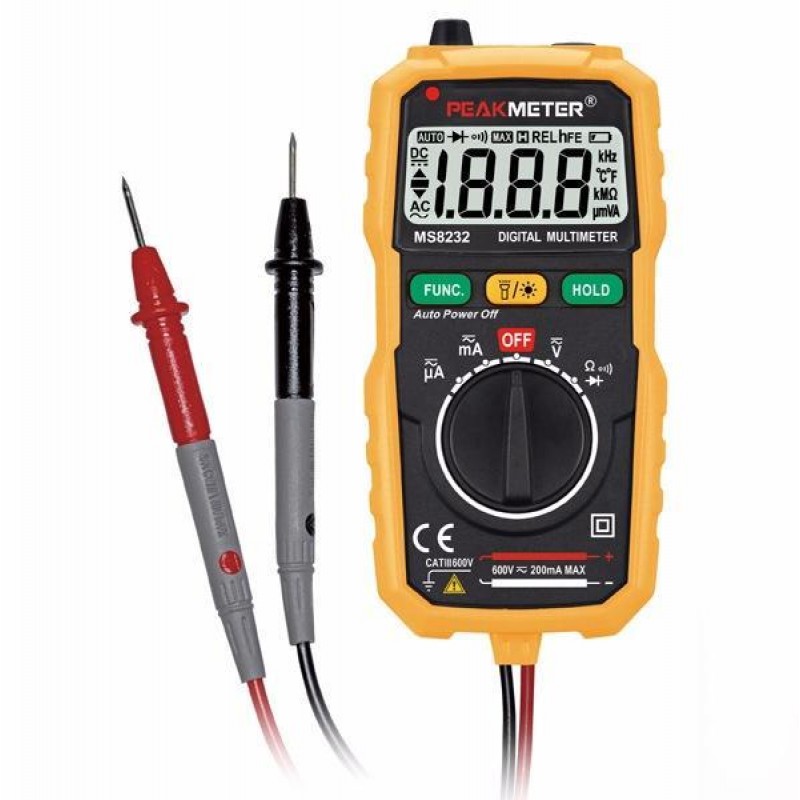 Peakmeter MS-8232 Dijital Ölçü Aleti Multimetre