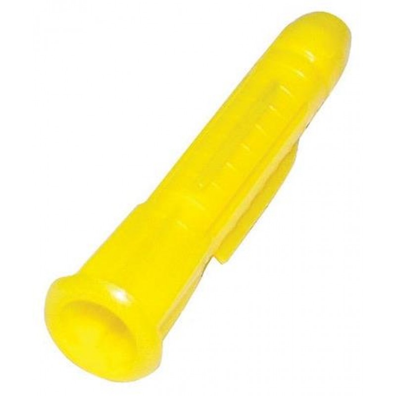 Plastik Sarı Roket Dubel (10'lu Paket)