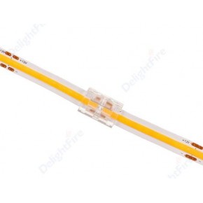 POWERMASTER 10MM ÇİFT UÇLU KONNEKTÖR - COB LED ŞERİT ARA KONNEKTÖRLERİ 2PİN BAĞLANTI