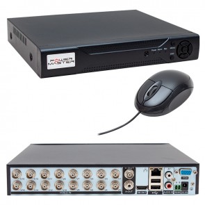 POWERMASTER AHD/ANALOG/TVI/CVI 1080N 16 KANAL DVR/XXVR KAYIT CİHAZI (XMEYE)