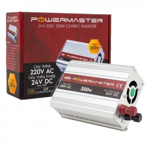 POWERMASTER PM-4504 24 VOLT 350 WATT MODIFIED SINUS İNVERTER