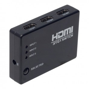 POWERMASTER PM-6853 3 GİRİŞ 1 ÇIKIŞ HDMI SWITCHER TOPLAYICI KUMANDALI ADAPTÖRSÜZ