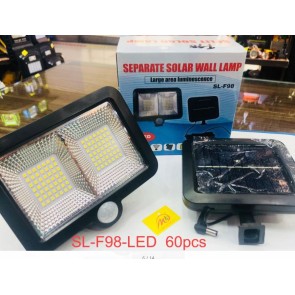Powermaster SL-F98 Solar Duvar Lambası