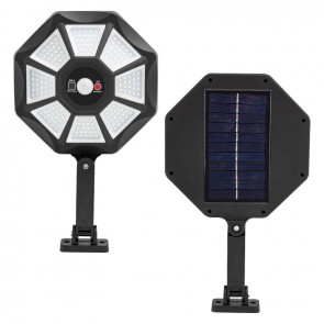 POWERMASTER ZB-168A KUMANDALI 3 KADEMELİ 168 SMD LEDLİ SENSÖRLÜ BEYAZ SOLAR AYDINLATMA