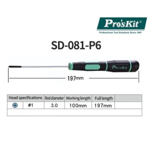 Proskit Sd-081-P6 Yıldız Tornavida