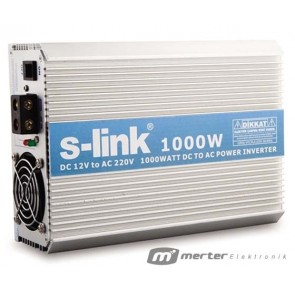 S-LINK SL-1000W 12 VOLT - 1000 WATT INVERTER