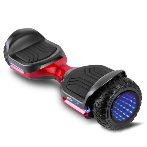 Smart Balance Swift G1 Elektrikli Kaykay Off Road Hoverboard 6.5 İnch Ledli Teker Kırmızı