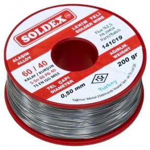 Soldex 0,50 mm 200 gr Lehim 60/40