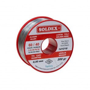 Soldex 0,50 mm 200 gr Lehim 60/40