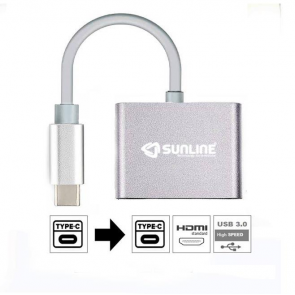 Sunline 17058  USB 3.1 Type C-HDMI/USB 3.0