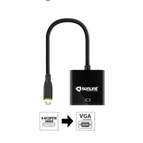Sunline 170604 HDMI Mini-VGA Dönüştürücü