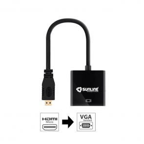Sunline 170610 HDMI Mikro-VGA Dönüştürücü