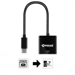 Sunline 170661 USB Type C-DVI 4K