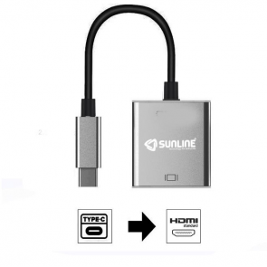 Sunline 170666 USB Type C-HDMI