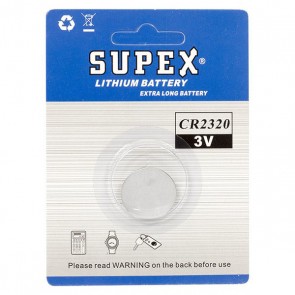 SUPEX CR2320 3V LİTYUM PİL (5'Lİ PAKET)