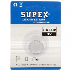 SUPEX CR2330 3V LİTYUM PİL (5'Lİ PAKET)