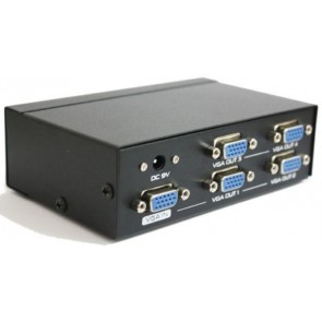 TeknoGreen 4 Port Vga Splitter 250Mhz