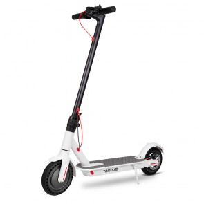 Tomolco H7 250Watt Elektrikli Scooter 8.5 inch Dolgu Teker Beyaz