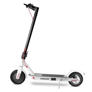 Tomolco H7 250Watt Elektrikli Scooter 8.5 inch Dolgu Teker Beyaz