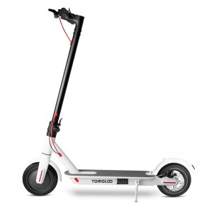 Tomolco H7 250Watt Elektrikli Scooter 8.5 inch Sisme Teker Beyaz