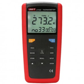 Unit UT-322 Dijital Termometre (-250°C+1372°C)