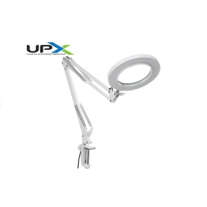 UPX 803L Akrobat Büyüteç 5X LED Aydınlatmalı Dimmerli Usb 5 Volt 