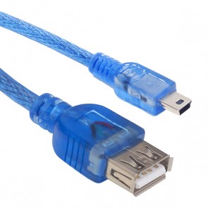 Powermaster USB 5 Pin Erkek-USB Dişi 1 Metre Kablo