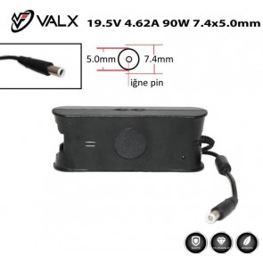 Valx 19.5V 4.62A 90W Notebook Adaptör 7.4x5.0mm