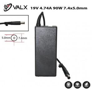 Valx 19V 4.74A 90W Notebook Adaptör 7.4x5.0mm 