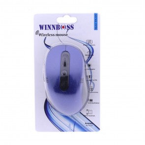 Winnboss WN-1057 Kablosuz Optik Mouse - Mavi