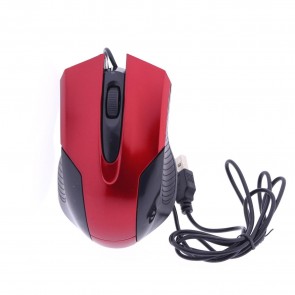 Winnboss WN-1092 Usb Kablolu Optik Mouse - Kırmızı