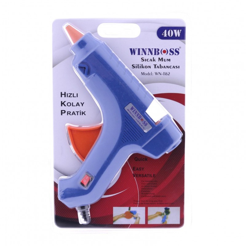 Winnboss Wn-1162M 40 Watt Sıcak Mum Silikon Tabancası On/Off Swictch