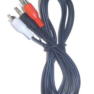 2 RCA 3.5mm Kablo 1.5 Metre