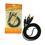 2 Rca 3.5mm Stereo 1.5mt Kablo