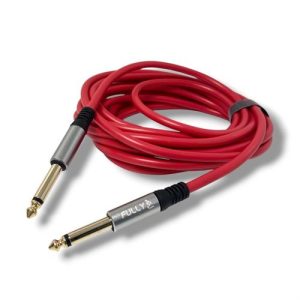 6.3 6.3 KIRMIZI 3MT Mikrofon Kablosu