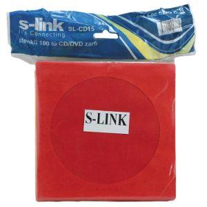 CD Zarfı 100'lü Renkli SL-CD15