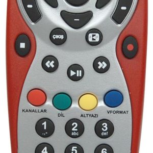 Digitürk Plus Hd DT-8003 Kırmızı Orjinal Uydu Kumandası