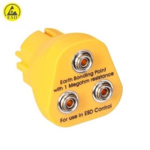 ESD Antistatik 3x10mm Topraklama Fişi IZ-EBP3SEU