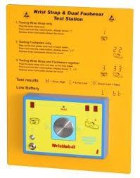 ESD Bileklik ve Ayakabı Test İstasyonu