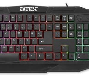 Everest KMX-86 Siyah Usb Oyuncu Klavye Mouse Set