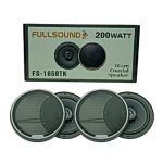 FULLSOUND FS-1650TK 16CM TWEETERLI KAPAKLI OTO HOPARLÖR TAKIMI