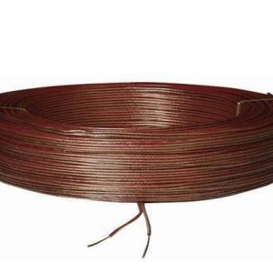 Fully 2x1.50mm Hoparlör Kablosu 100mt Şeffaf Renk