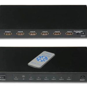 Hdmi Çoklayıcı Switch Splitter 5X1 Kumandalı